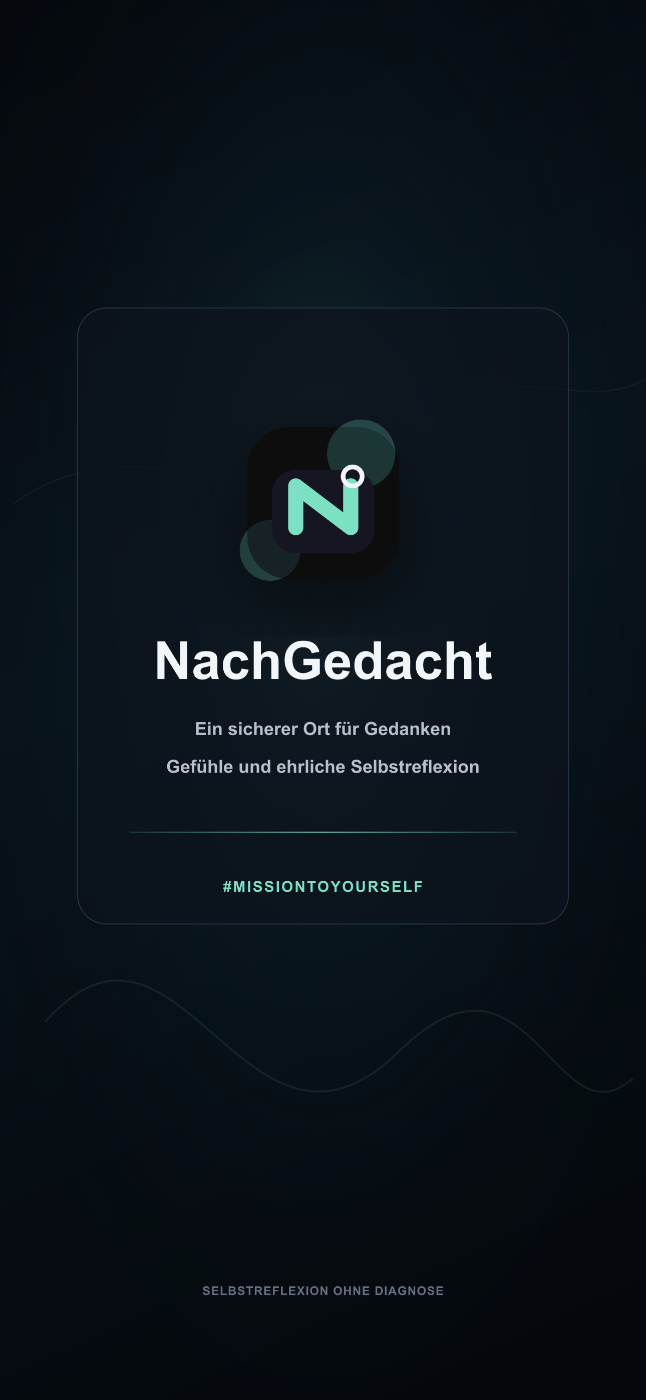 NachGedacht iPhone Wallpaper